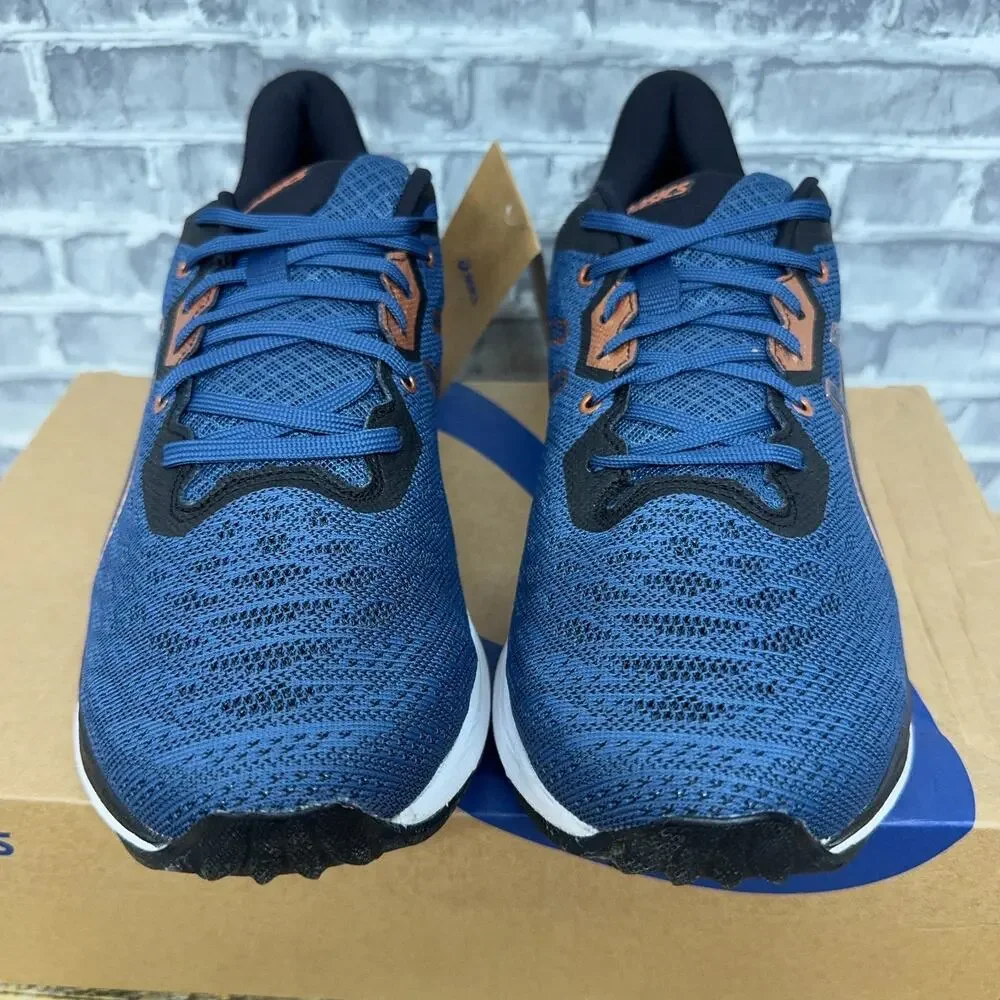 ASICS Ezeride Grand Shark Blue Pure Bronze Running 1011B788-400 Mens Size 12 New